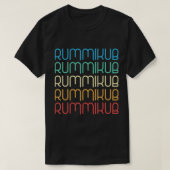 Rummikub  T-Shirt herhalen (Design voorkant)