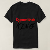 Rummikub T-Shirt Rummikub King Player Fan (Design voorkant)
