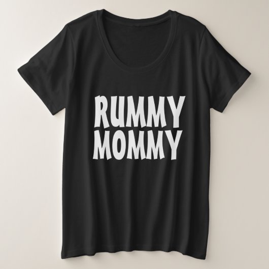 RUMMY MOM T-SHIRTS (Design voorkant)