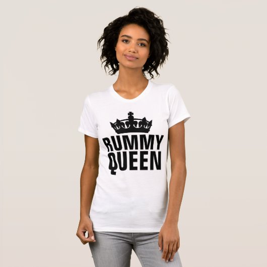 RUMMY QUEEN T-Shirts (Voorkant volledig)
