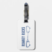 Rumney Rocks Climate Quickdraw Bagagelabel (Achterkant verticaal)