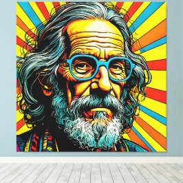 rumoerig canvas afdruk