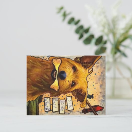 Rumor Dog Briefkaart (Staand voorkant)