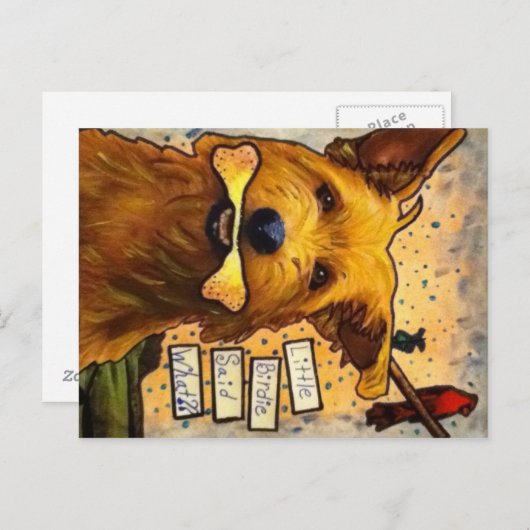 Rumor Dog Briefkaart (Voorkant / Achterkant)