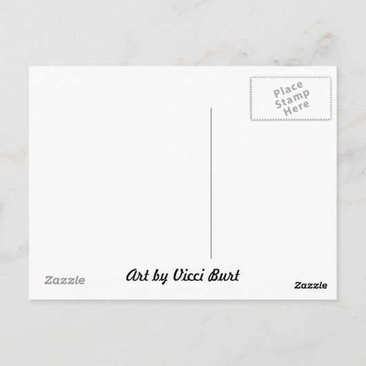 Rumor Dog Briefkaart (Achterkant)