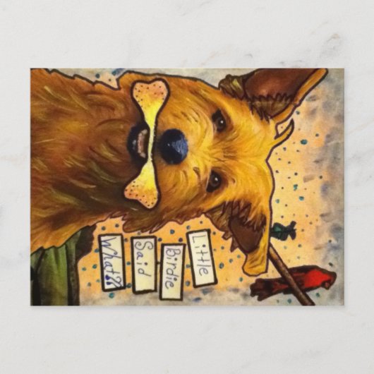 Rumor Dog Briefkaart (Voorkant)