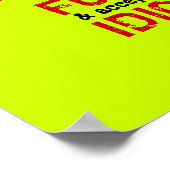 RUMORS ~ 12x12 Poster (Hoek)