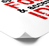 RUMORS ~ 12x12 Poster (Hoek)