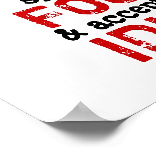 RUMORS - (Canvas & Grootteopties) Poster (Hoek)