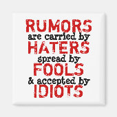 RUMORS ~ Magnet Truism (Voorkant)