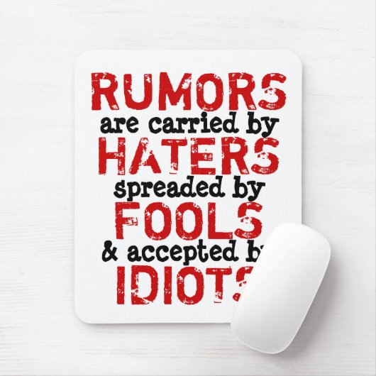 RUMORS - Mousepad Truism Muismat (Met muis)