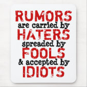 RUMORS - Mousepad Truism Muismat (Voorkant)