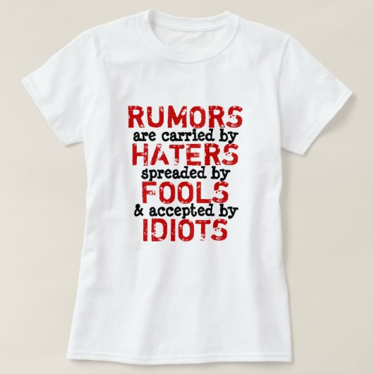RUMORS - T-shirt (Design voorkant)
