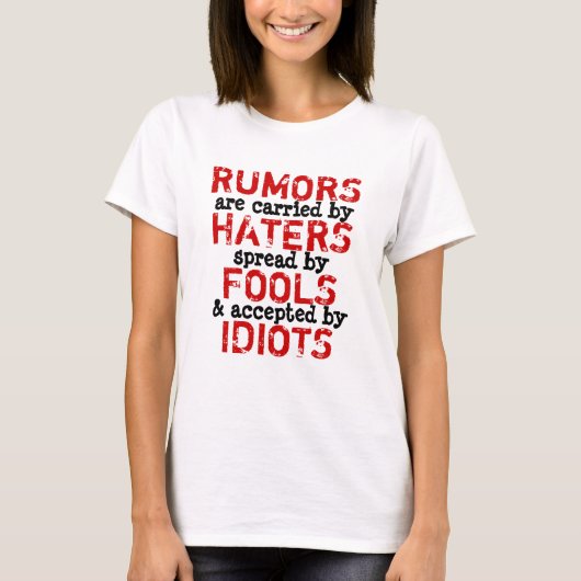 RUMORS ~ Tshirt (Voorkant)