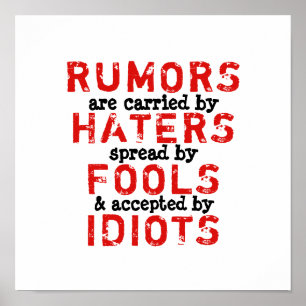 RUMORS - VERANDERING COLOR / Canvas Option - Poster