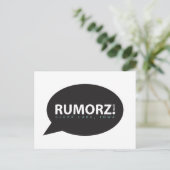 rumorz bistro briefkaart (Staand voorkant)