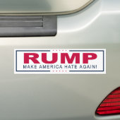 RUMP-Bumpersticker Bumpersticker (Op auto)