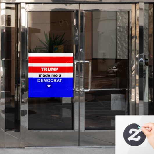 Rump Made Raamsticker (Kantoordeur)