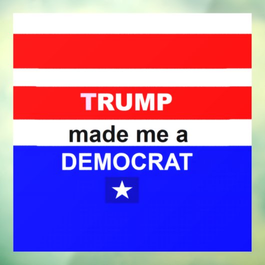 Rump Made Raamsticker (Vel 3)