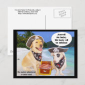 Rump Roast Pirate Booty Briefkaart (Voorkant / Achterkant)