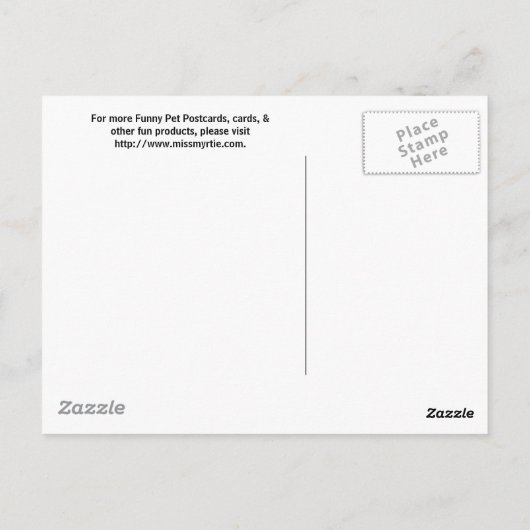 Rump Roast Pirate Booty Briefkaart (Achterkant)