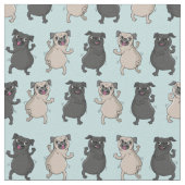 Rump Shaker Pug Puppy Bust A Move Cute Dancing Dog Stof (Close Up)