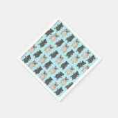 Rump Shaker Pug Puppy Bust Een Move Schattige Danc Servet (Hoek)