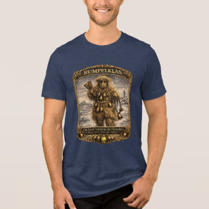 Rumpelklas Folklore Lawaai verdrijft de duisternis Tri-Blend Shirt