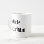 rumpelstiltehuid koffiemok (Voorkant links)