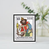 Rumpelstiltskin 10 DDR 1976 Briefkaart (Staand voorkant)