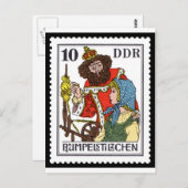 Rumpelstiltskin 10 DDR 1976 Briefkaart (Voorkant / Achterkant)