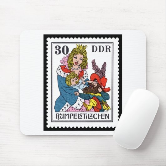 Rumpelstiltskin 30 DDR 1976 Muismat (Met muis)