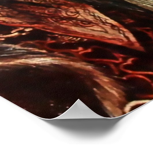 “Rumpelstiltskin” Sprookjeskunst door Arthur Rackh Poster (Hoek)