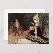 Rumpelstilzchen Princess Fairy Tale Briefkaart (Voorkant / Achterkant)