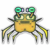 Rumpy odd crab v2 sticker (Voorkant)