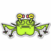 Rumpy rare kikker tegen v3 sticker (Voorkant)