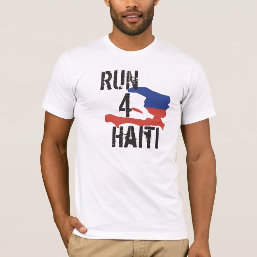 Run4Haiti T-shirt (Voorkant)