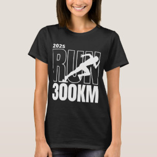 RUN 300KM Klassieke T-shirts