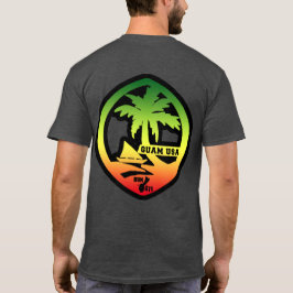 RUN 671 GUAM-verdringerige zegel T-shirt