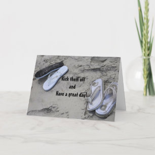 RUN BAREFOOT EN HEB OP JE GROTE DAG GEWONNEN KAART