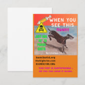 RUN BEDANKKAART (Voorkant / Achterkant)