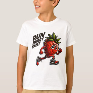 Run Berry Fast Running Strawberry T-shirt
