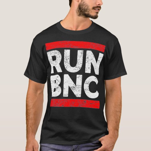 RUN BNC Funny Audio EngineerSound Engineer Premium T-shirt (Voorkant)