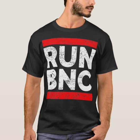 RUN BNC Funny Audio EngineerSound Engineer  T-shirt (Voorkant)
