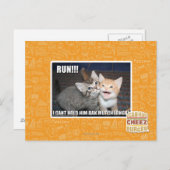 RUN!! BRIEFKAART (Voorkant / Achterkant)