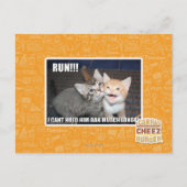 RUN!! BRIEFKAART (Voorkant)