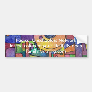 RUN-bumpersticker Bumpersticker