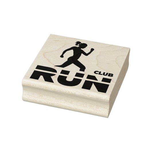 Run Club Rubber Stamp Rubberstempel (Stempel)