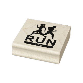 Run Club Rubber Stamp Rubberstempel