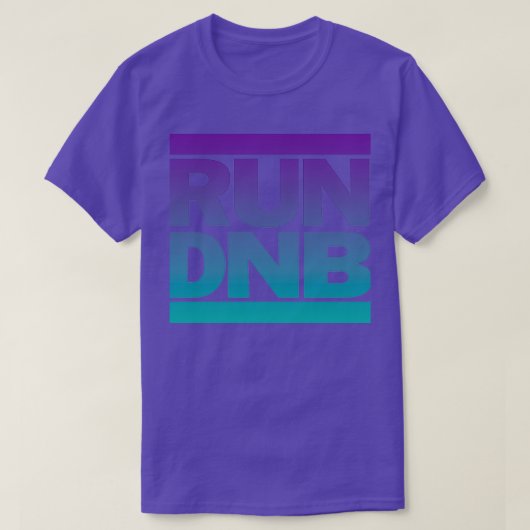 RUN DNB (2) T-SHIRT (Design voorkant)